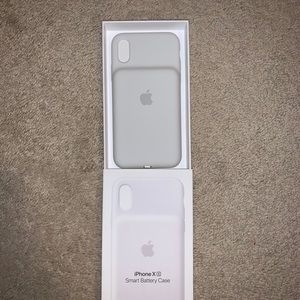 Apple silicone iPhone XS charging case
